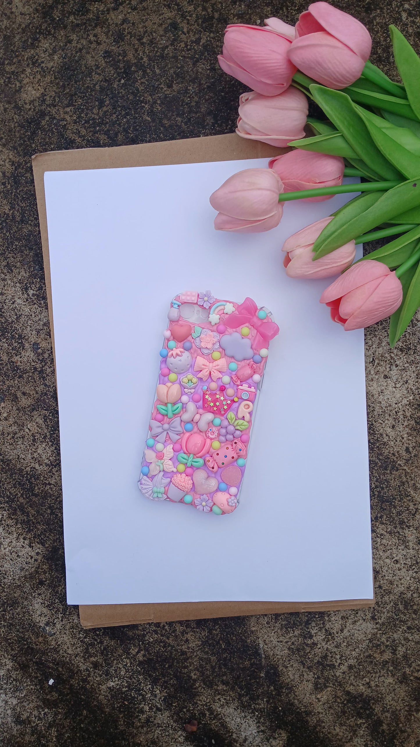 Pastel Dreams Kawaii Decoden Phone Case