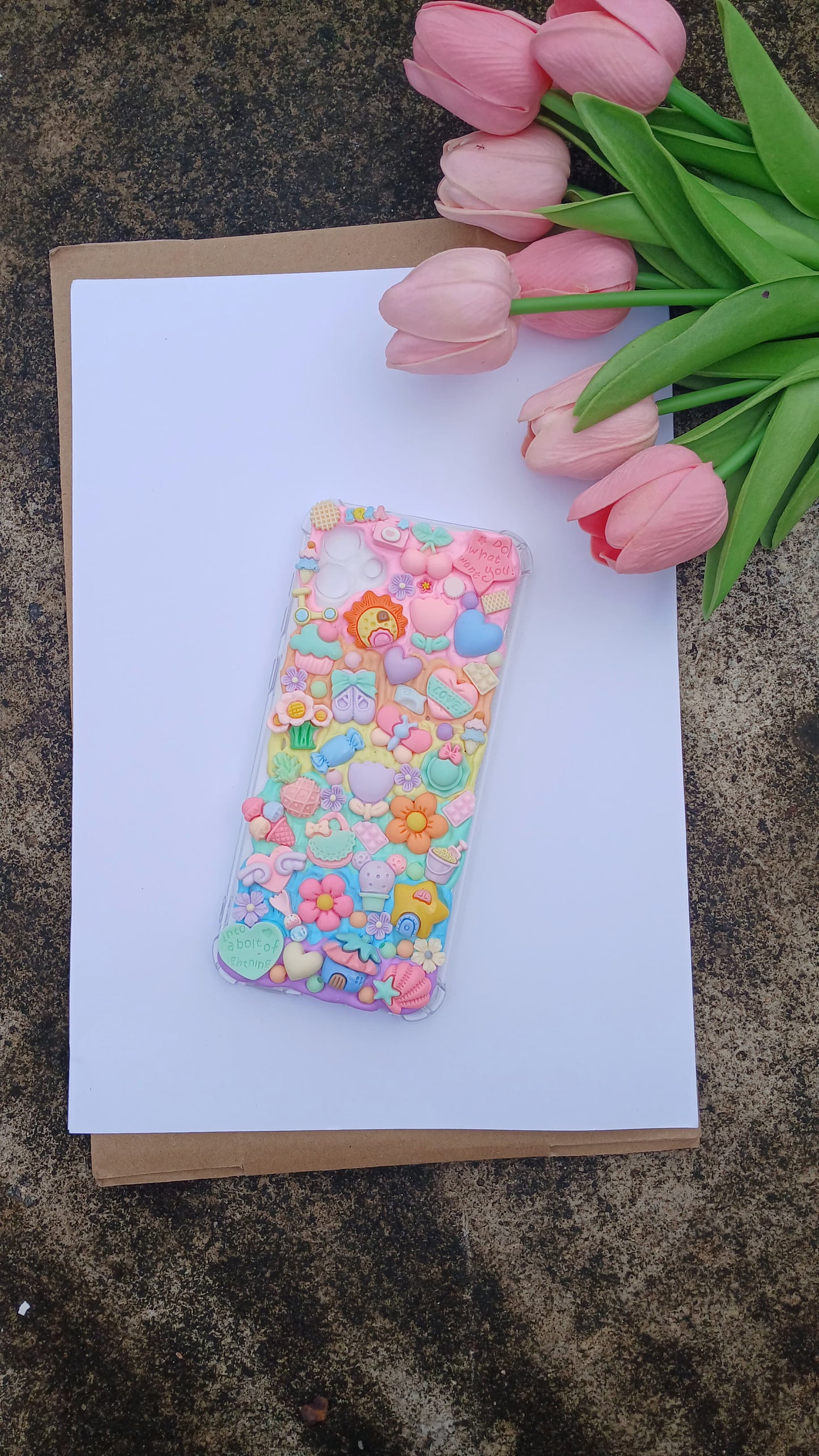 Sunshine Sorbet Decoden Phone Case