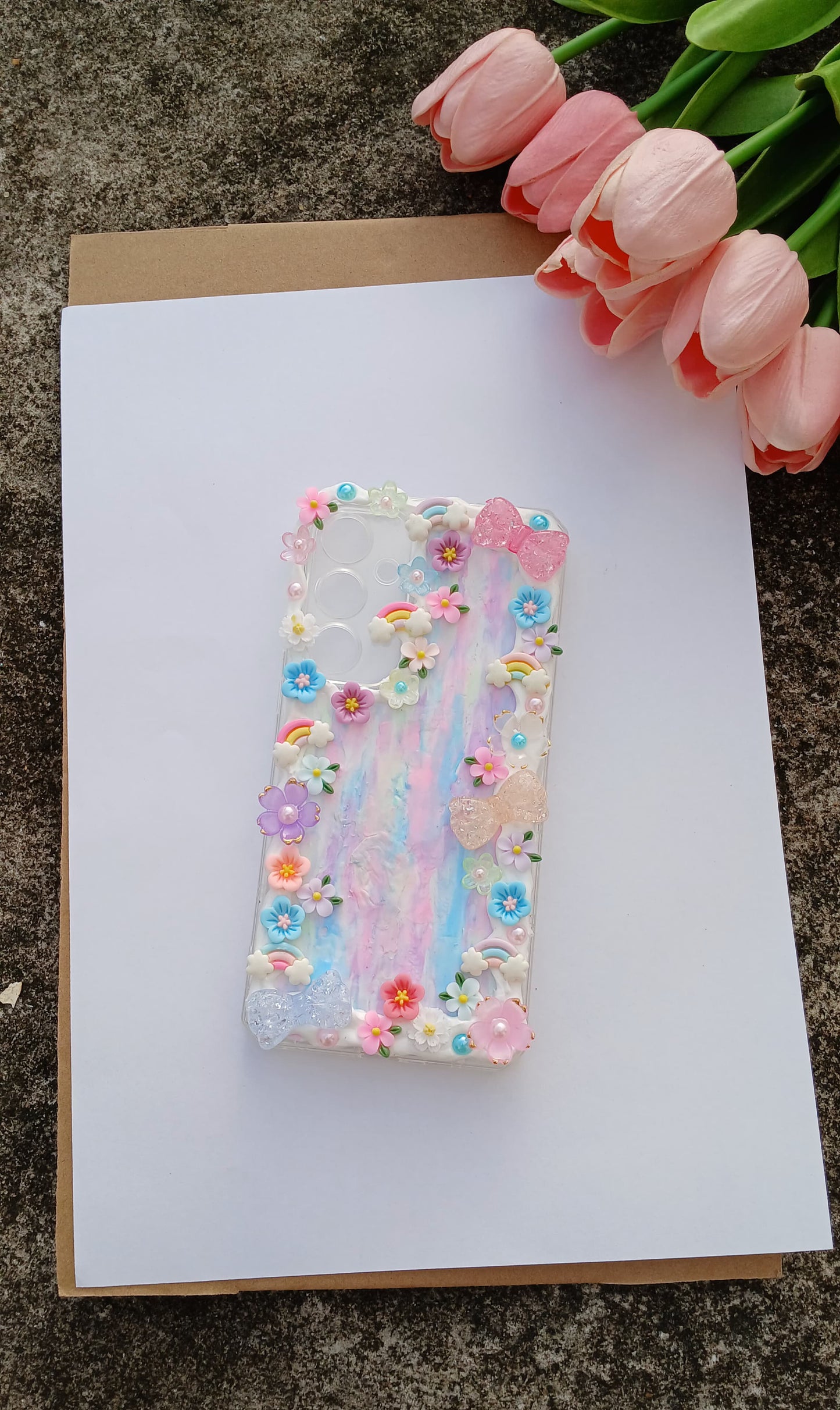 Cotton Candy Garden β Pastel Dreams Floral Phone Case