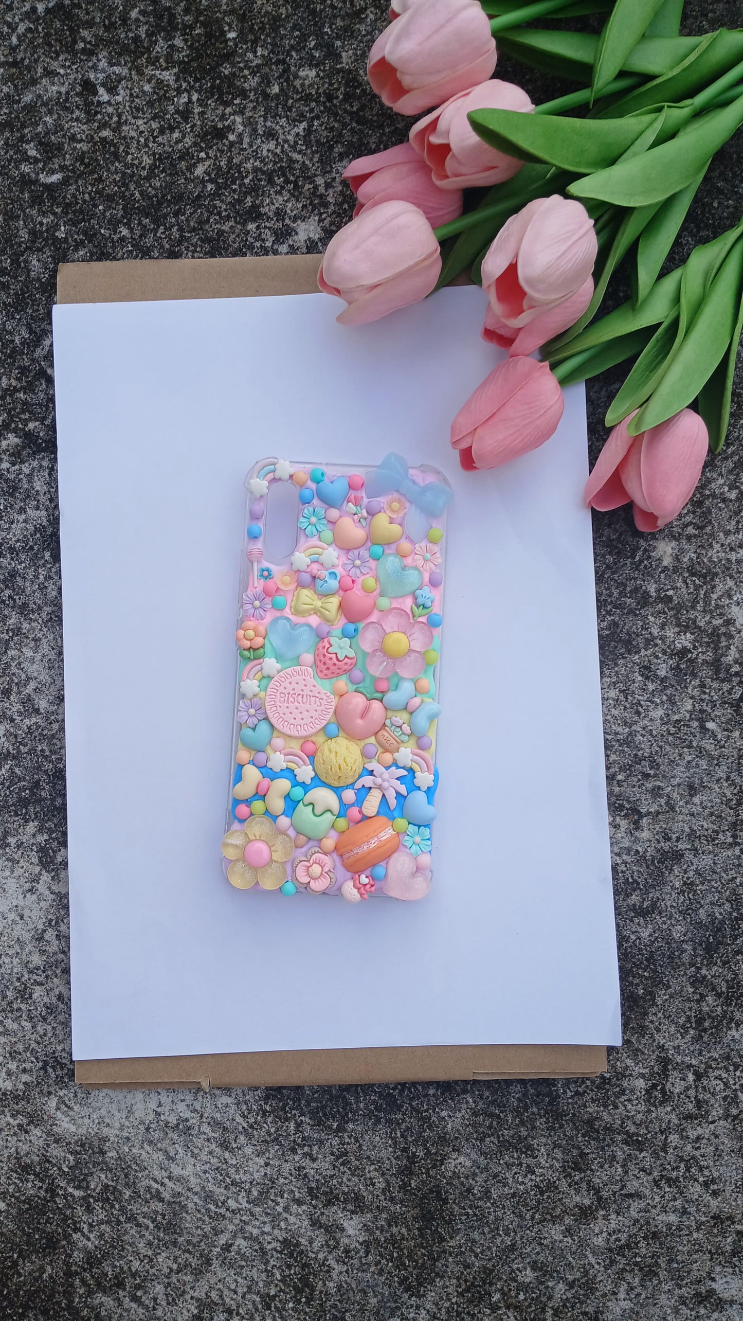 Whimsical Pastel Candy Garden Phone Case