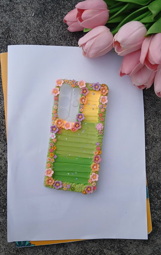 Garden Glow – Sunset Meadow Floral Phone Case