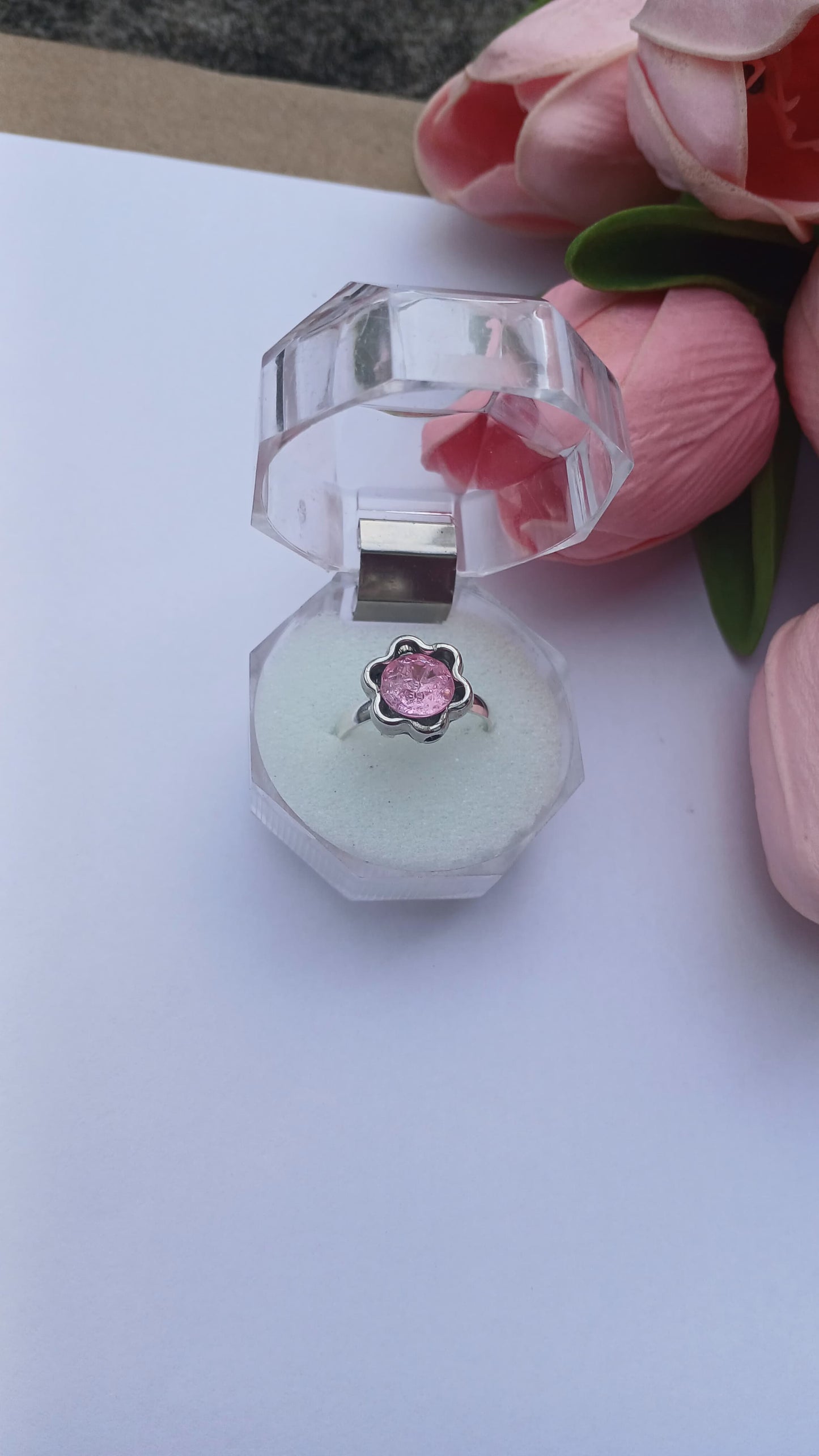 Rose Bloom Adjustable Ring