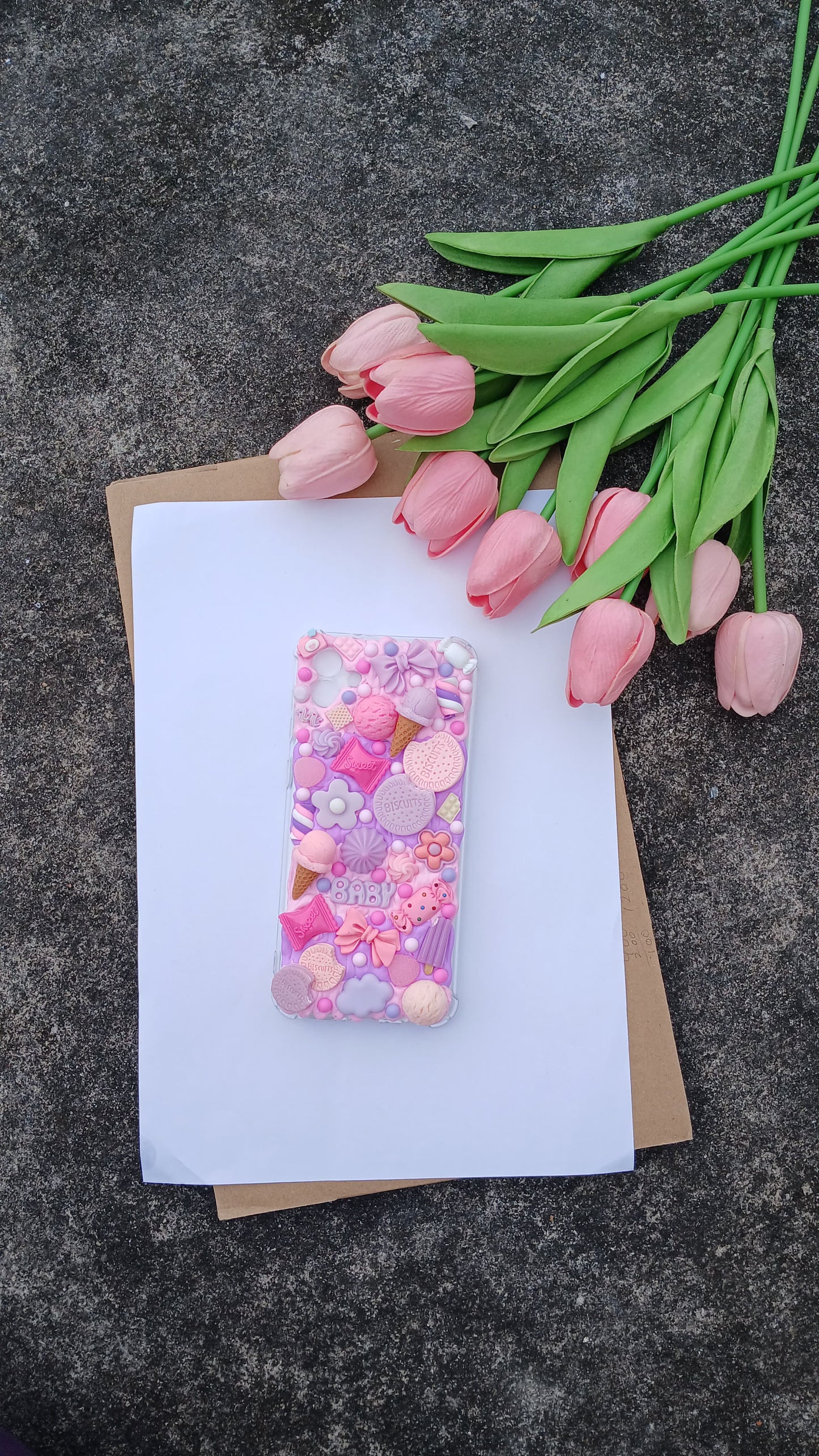 Pastel Treats Phone Case – Sweet Biscuit Fantasy Edition