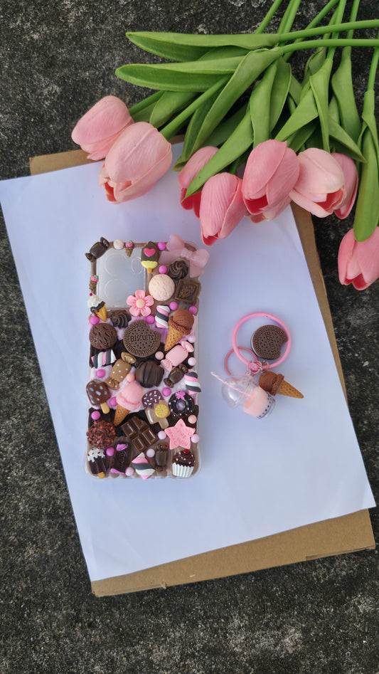Choco Bliss Decoden Phone Case
